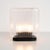 Glass & Aluminum Lari Mini Table Lamp by Angelo Mangiarotti, 2023 For Sale - Image 10 of 15