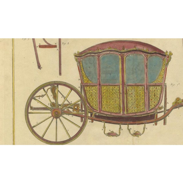 Antique French Four-Door Berlin Carriage, 1771 For Sale - Image 4 of 11