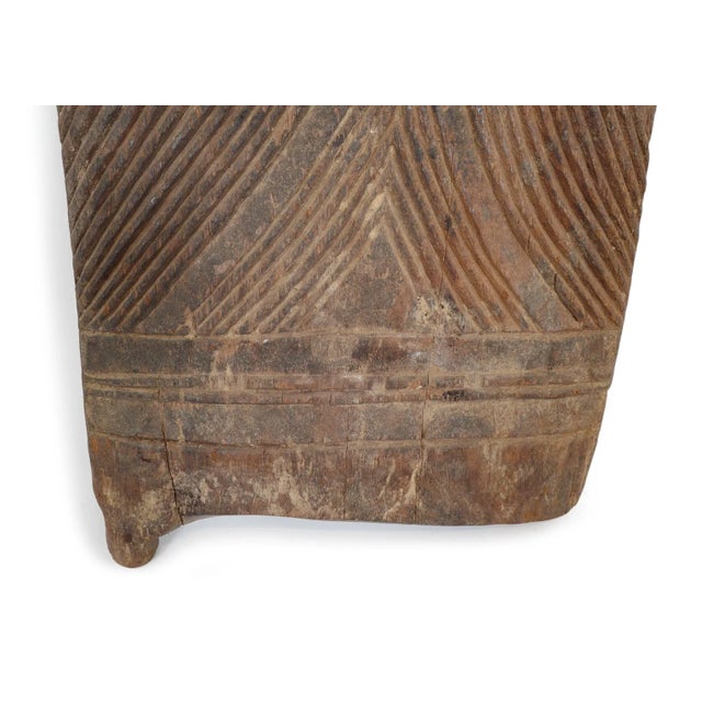 Vintage Old Igbo African Grain Door / Wall Object For Sale In Los Angeles - Image 6 of 8