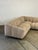 (both sides) W100 D40 H26 SW80 SD25 SH16 AH23 Handcrafted sectional sofa made from scratch in house. Each unit is modular...