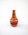 Mid-Century Modern 1960s Mid-Century Modern W. Germany Ceramic Jar Red & Gold For Sale - Image 3 of 10
