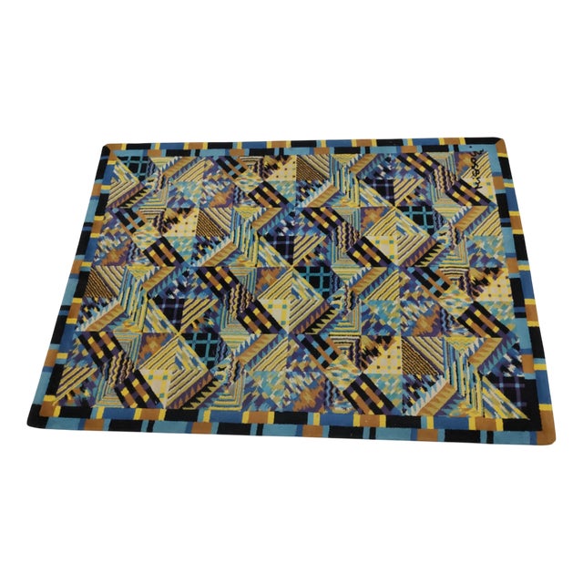 Wool Rug by Ottavio Missoni for T&J Vestor, Italy, 1980s For Sale