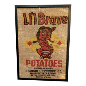 Little Brave Indian 1950s Graphic