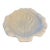 Vintage White Cabbage Leaf Majolica Serving Bowl Portugal For Sale