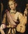 Workshop of Simone de Magistris, Saint Genesius de Magistris, 1600, Oil on Canvas For Sale - Image 11 of 16