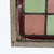 Pink Antique Arts & Crafts Leaded Stained Glass Window C1920 For Sale - Image 8 of 11