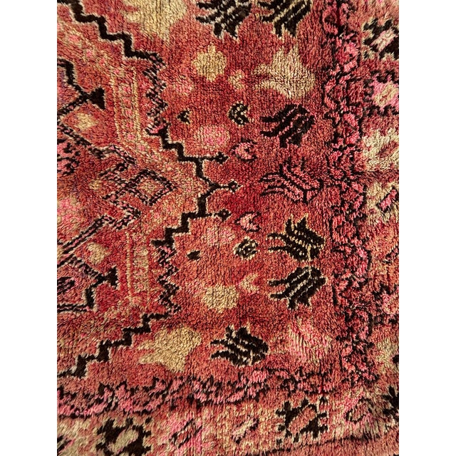Vintage Moroccan Boujad Rug, 1990 For Sale - Image 4 of 16
