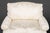 Fine Arts Furniture Co. White Silk Damask Upholstered Easy Chairs, Pair For Sale - Image 4 of 6