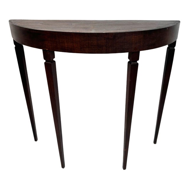 Italian Wooden Console Table in the style of Paolo Buffa Style, 1930s For Sale