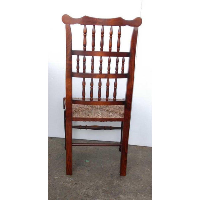 English Spindleback Dining Chairs, Set of 8 For Sale - Image 6 of 15