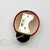 Black Lucinelle Ladybug Wall Lamp by Jean-Pierre Vitrac for Co&Co, France, 1970s For Sale - Image 8 of 12