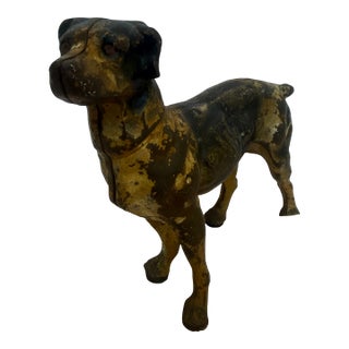 1920s Cast Iron Male Mastiff For Sale