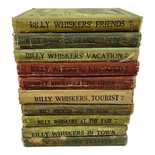 Early 1900s Billy Whiskers Books - Set of 10 For Sale
