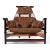 Wood 1960s Restored Brazilian Jangada Rosewood & Leather Sling Chair With Ottoman by Jean Gillon For Sale - Image 7 of 16