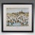 This is a vintage print of At the Seaside by L.S. Lowry. An English, framed art reproduction of the fabled painter's...