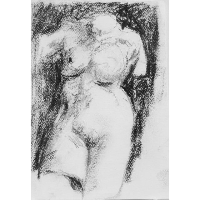 2020s Martha Holden Contemporary Drawing, "Black and White Venus" For Sale - Image 5 of 5