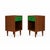 1970s Mid Century Modern 2 Tone Nightstands in Manner of Glenn of California For Sale - Image 5 of 5
