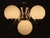 Vintage Bauhaus Glass Chandelier, 1930s For Sale - Image 4 of 11