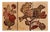 Ceramic Tile Panels attributed to Jacqueline Hubin for Capron, 1970s, Set of 3 For Sale