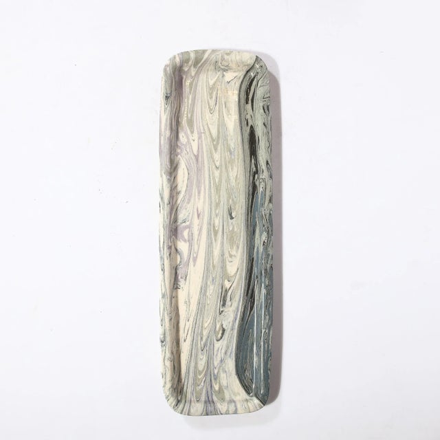 1950s Set of 23 Dinner/Platter/Salad Plates, Service for 8 Signed Jurg Lanrein For Sale - Image 10 of 13