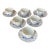1970s Bing & Grondahl Blue Traditional Collection for 6 For Sale