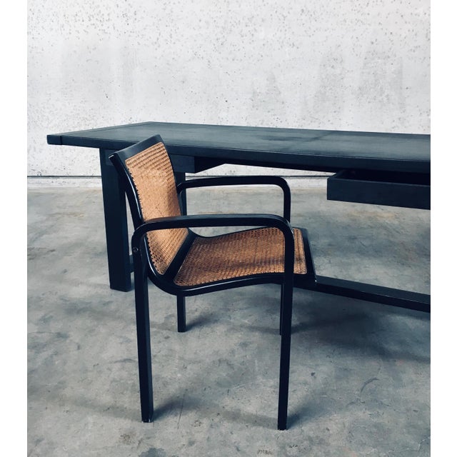 Italian Design Bentwood & Webbing Armchair, 1970s For Sale - Image 18 of 18