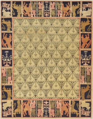 Mansour Original Handmade Tibetan Rug