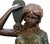Maiden Garden Statues Urn in Bronze, Set of 2 For Sale - Image 4 of 8