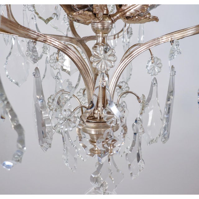 Late 19th Century Louis XVI Revival De La Troisième République Chandelier For Sale - Image 13 of 18
