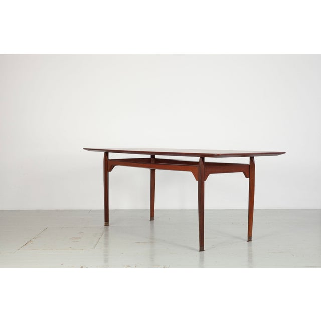Italian Teak Dining Table, 1960s For Sale - Image 6 of 18