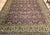 Late 20th Century Vintage Oversize Kerman Design Rug in Royal Purple, Green, Cream, Gold, Blue For Sale - Image 5 of 15