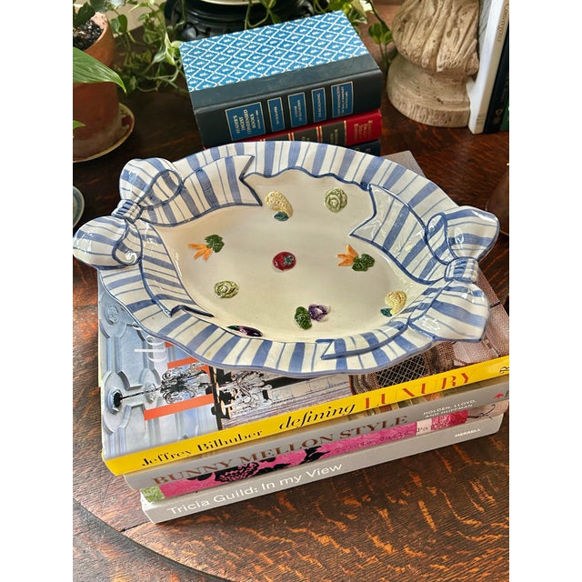 This Fitz and Floyd ceramic and porcelain line was released in 1994 and is called “Petits Vegs”. It features whimsical,...