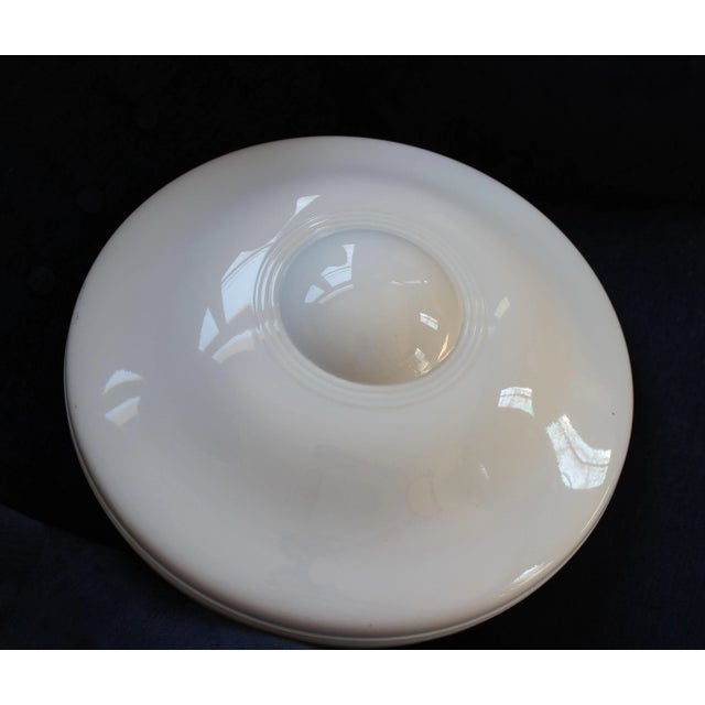 Art Deco 1930s Art Deco Flying Saucer Pendant Light For Sale - Image 3 of 9