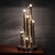 1970s Vintage 20th Century Italian Chrome Multi-Light Table Lamp from Reggiani, 1970s For Sale - Image 5 of 18