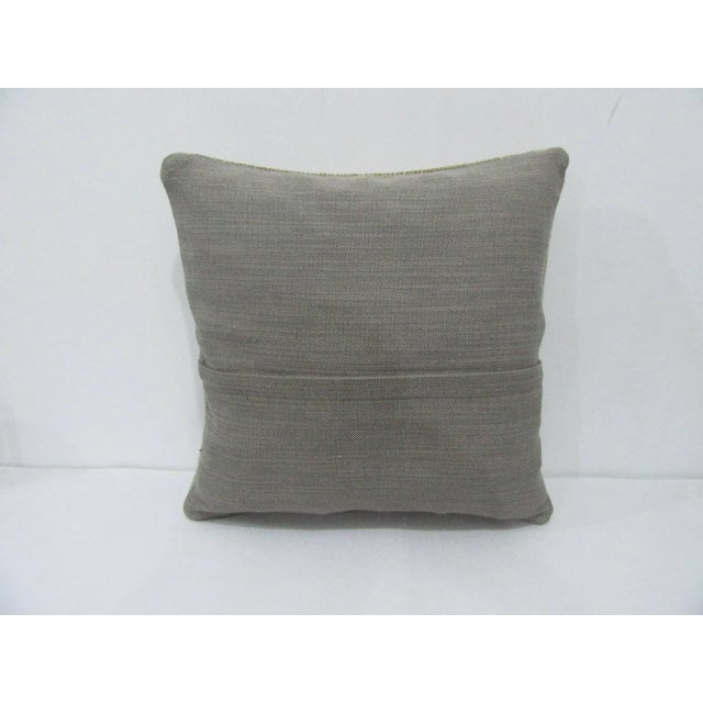 Boho Chic Faded Decorative Pillow Cover For Sale - Image 3 of 4