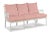 Traditional Haven Outdoor Sofa in Canvas Blush with Canvas Buttercup Welt For Sale - Image 3 of 4