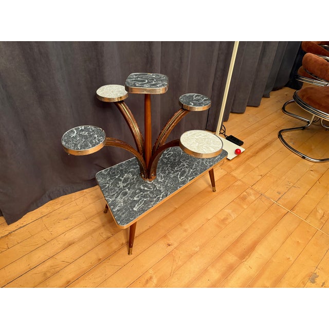 Large Plant Stand, 1960s For Sale - Image 4 of 12