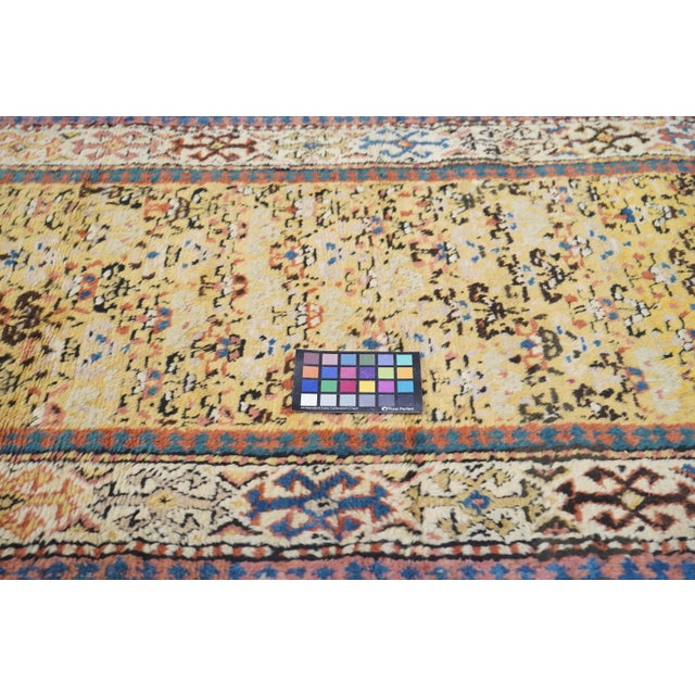 Antique Ivory Caucasian Area Rug For Sale - Image 9 of 11