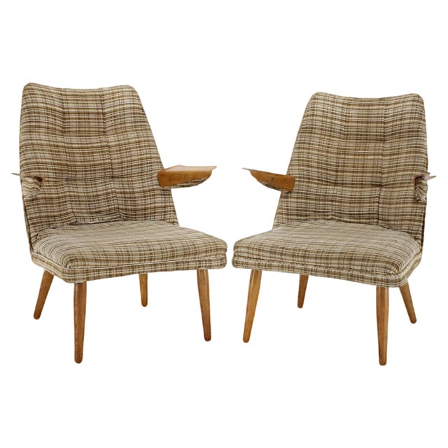 Set of Armchairs, Czechoslovakia, 1960s For Sale