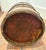 Brown Vintage Primitive Wood Bucket W/ Blacksmith Forged Handle 14" Tall 13" Diam For Sale - Image 8 of 9