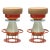 Black Set of Medium Colorful Tembo Stool by Note Design Studio For Sale - Image 8 of 8