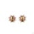 Modern 4.42 Carat Round Brilliant Cut Diamond Ruby Gold Earrings, Pair For Sale - Image 3 of 7