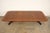 1980s Baker Furniture Regency Banded Mahogany Double Pedestal Extension Dining Table, Newly Refinished For Sale - Image 5 of 15
