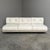 Space Age White Leather Three Seat Lounge Sofa, 1970s For Sale - Image 4 of 18