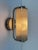 Bauhaus Bauhaus Chrome and Milk Glass Wall Lamp, Former Czechoslovakia, 1940s For Sale - Image 3 of 9