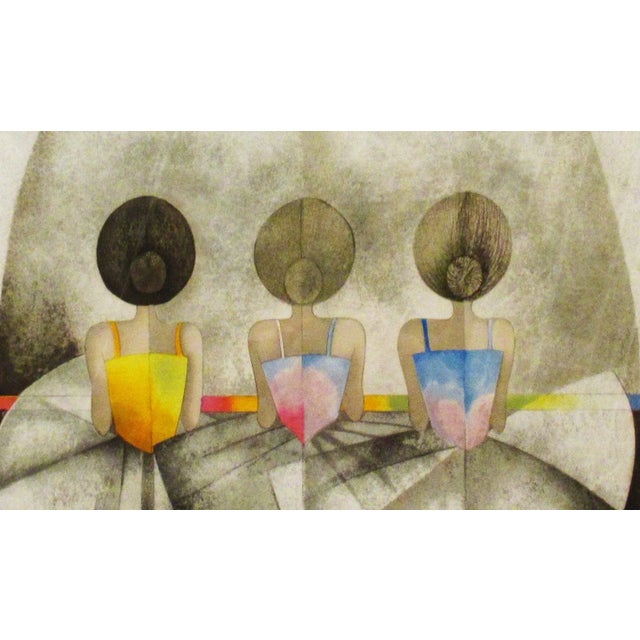 Printmaking Materials Graciela Rodo Boulanger, Les Petit Rats, Ballerinas II, Circa 1980 For Sale - Image 7 of 12