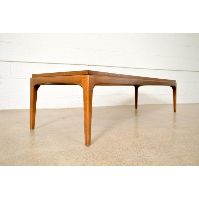 Mid Century Lane Walnut Coffee Table Chairish