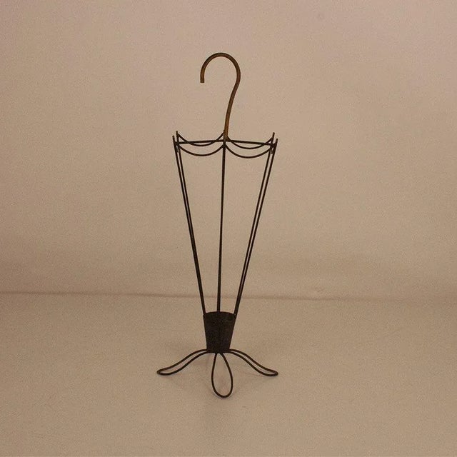Spanish Iron Umbrella Stand, 1960s For Sale - Image 6 of 7