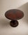 Antique French Industrial Oak Wine Press Screw Pedestal Side Table attributed to Charles Dudouyt, 1940 For Sale - Image 4 of 9