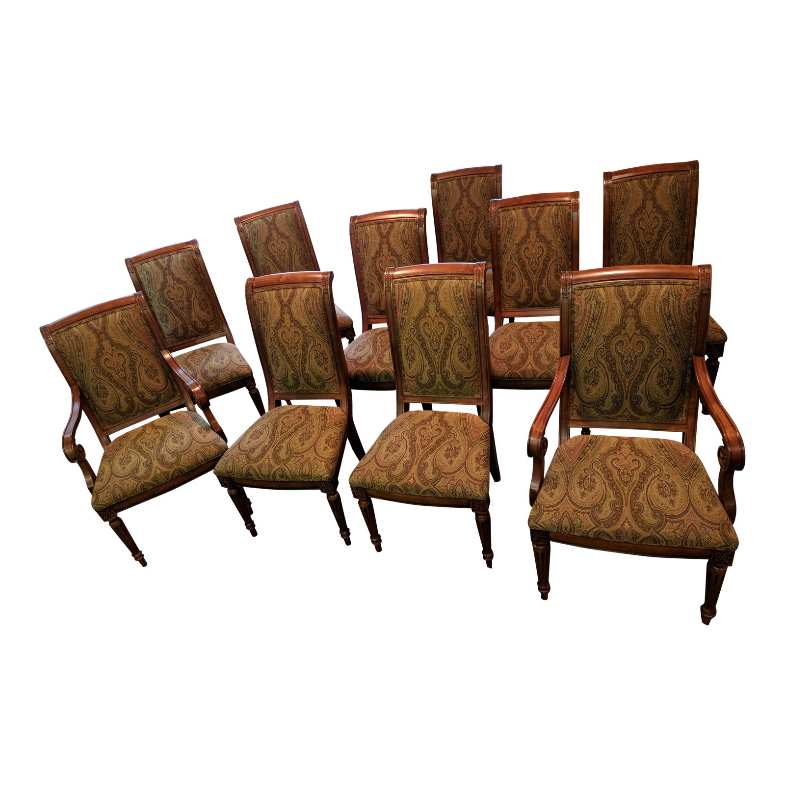 Ethan Allen Townhouse Collection Adison Dining Chairs Set Of 10 9144?aspect=fit&height=1600&width=1600